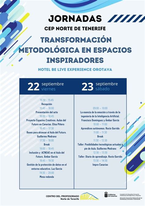 Jornadas Transformación metodológica en espacios inspiradores CEP