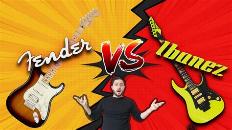 FENDER VS IBANEZ Guitar Tone Demo Best Guitar YouTube