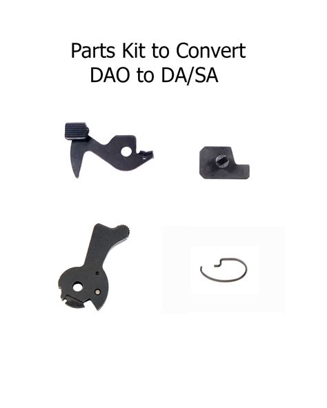 Parts Kit to Convert DAO to DA/SA – Matrix Precision Arms