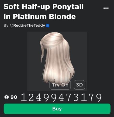 Blonde Hair Roblox Brown Hair Roblox Id Roblox Codes Roblox Roblox