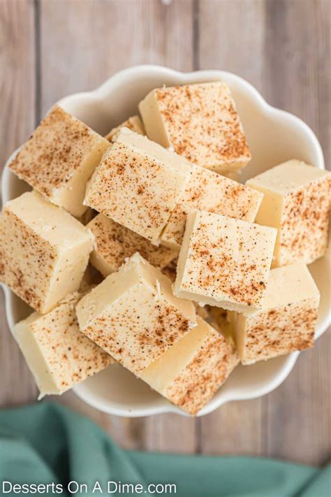 Best Eggnog Fudge Recipe Easy To Make