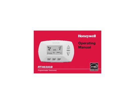 Honeywell Thermostat 6000 Manual