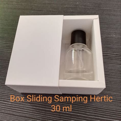 Jual Box Sliding Samping Botol Hertic 30 Ml Byredo 30 Ml Isi 10 Pcs