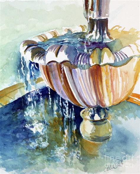 Fountain Of Hope Painting By Allison Ashton Fine Art America