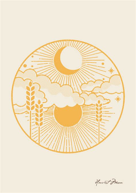 Harvest Moon Digital Art Download | Banabae