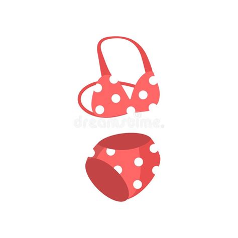 D Isometric Flat Vector Set Of Lingerie And Swimsuits Item Stock Vector Illustration Of