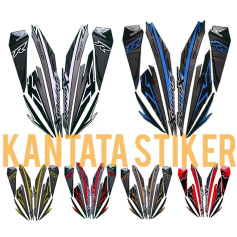 Jual Stiker Striping Lis Motor Honda Supra X Fi Supra X R