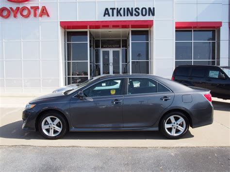 2012 Cosmic Gray Mica Toyota Camry Sedans