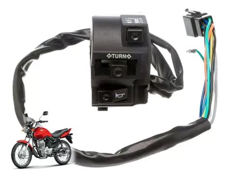 Chave Punho De Luz Honda Titan Cg Es Esd Ex Mix Fan Parcelamento