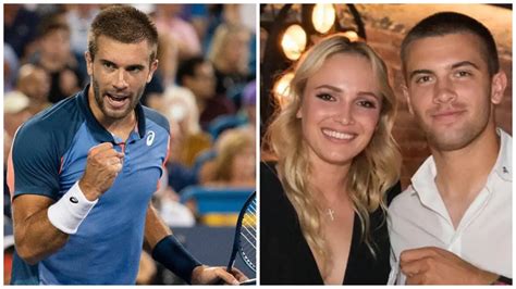 Who Is Borna Coric Girlfriend Know All About Donna Vekic