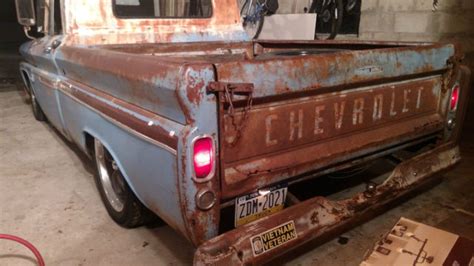 Chevy C Shop Truck Perfect Patina Ls Swap Air Ride L