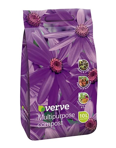 Verve Multi Purpose Compost 10l Diy At Bandq