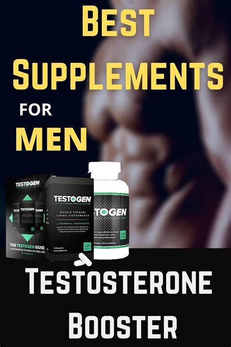 Pin On Best Natural Testosterone Booster Testogen