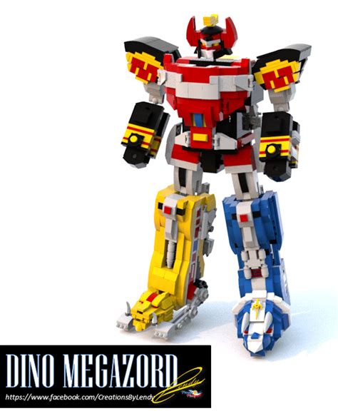 Lego Ideas Mighty Morphin Power Rangers Dino Megazord