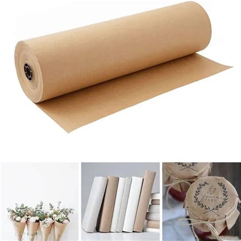 ROULEAU DE PAPIER Kraft De Qualit Professionnelle 125 GSM 300 Mm X 30 M