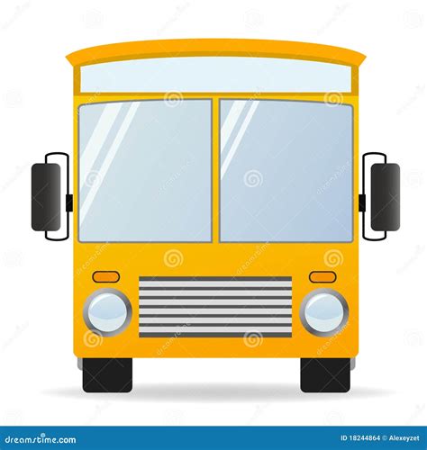 Cartoon Red Car And Yellow Bus. Vector Illustration. Dot To Dot ...