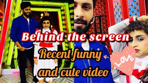 ♥️ashwin💞sivaangi♥️shooting Spot Funny Latest Video🤩cook With Comali