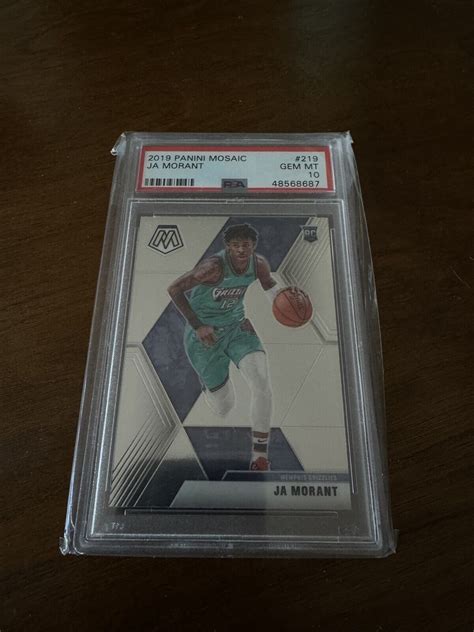 Ja Morant 2019 Mosaic 219 Base Price Guide Sports Card Investor