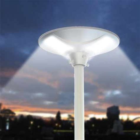 Lampadaire Solaire Led Avec Panneau Solair Lumen Pour Route Jardin