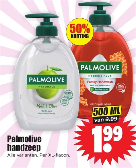 Palmolive Handzeep 500ml Aanbieding Bij Dirk