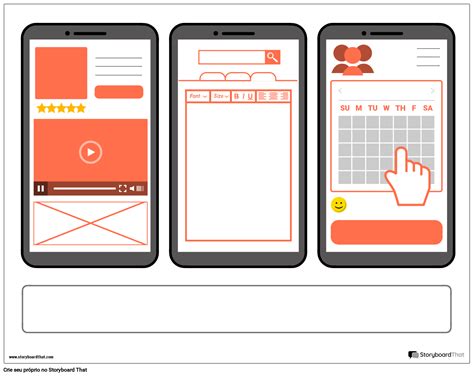 UX Wireframe 3 Storyboard Por Pt Examples