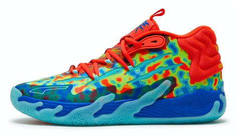 Puma X Lamelo Ball Launch Mb03 ‘guttermelo Nft Sneakers Footwear News