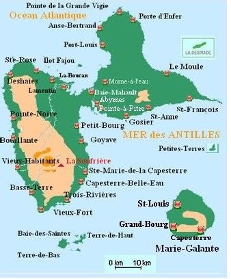 la guadeloupe Géographie