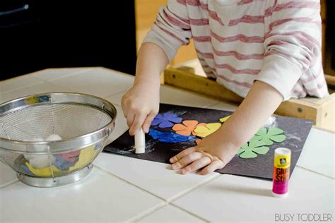 Skill Practice: Glue Stick Activity Bin - Busy Toddler