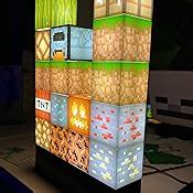 Amazon Paladone Minecraft Block Building Lamp 16 Rearrangeable