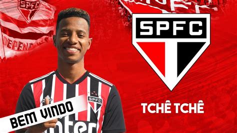 Tchê Tchê Nova Contratação Do São Paulo Youtube