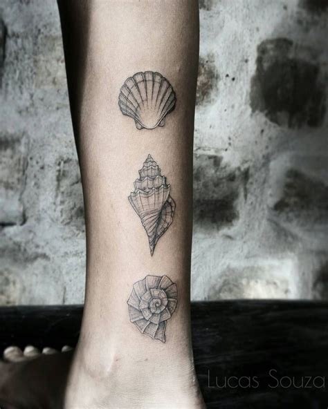 The 25 Best Seashell Tattoos Ideas On Pinterest Shell Tattoos Sea