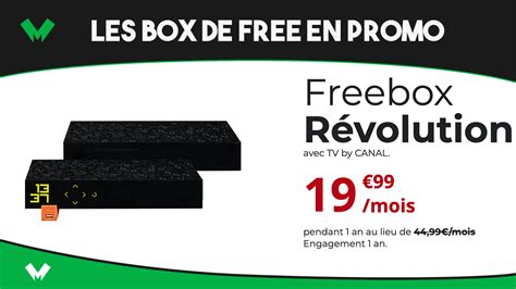 Les Box Fibre De Free Sont En Promotion La Freebox R Volution Mois