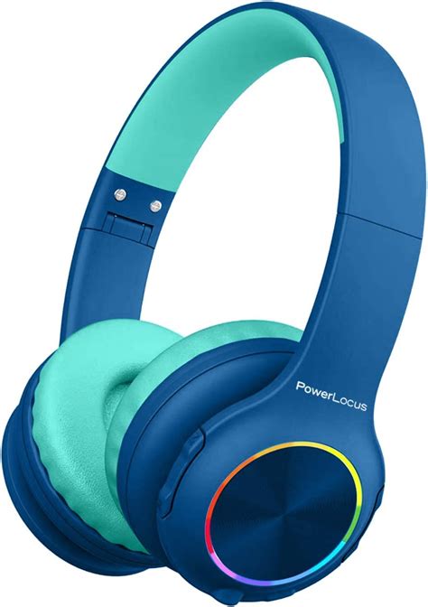 PowerLocus Kinderkopfhörer Bluetooth Kinder Kopfhörer Over Ear mit