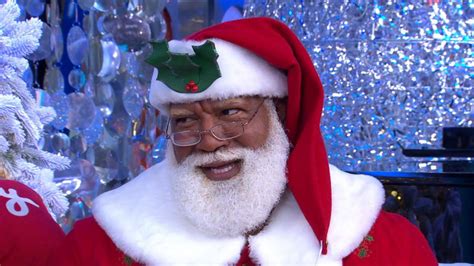 Meet The 1st African American Santa Claus At Mall Of America Good