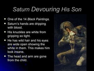 Saturn devouring his son