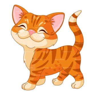 Orange Tabby Cat Clipart | Free download on ClipArtMag