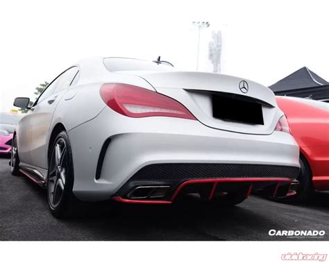 Carbonado FGCF RZS Style Rear Diffuser Mercedes Benz CLA Sport CLA45