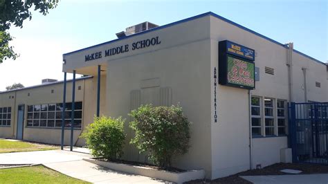 McKee Middle School - Greenfield, CA 93307