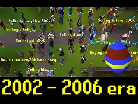 My Oldest Runescape Memories 2002-2006 era - YouTube