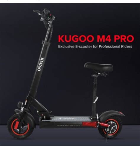 Trottinette électrique Kugoo Kirin M4 Pro pas chère à 569