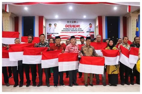 Gerakan Pembagian Juta Bendera Merah Putih Simak Isi Surat Edaran