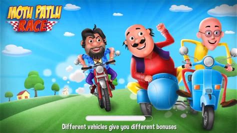 Motu Patlu Race Motu Vs Patlu Vs John Vs Chingam Motu Patlu Racing