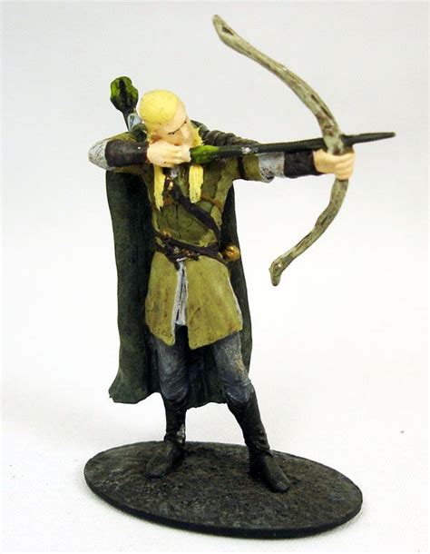 Le Seigneur Des Anneaux Eaglemoss 002 Legolas Au Gouffre De Helm