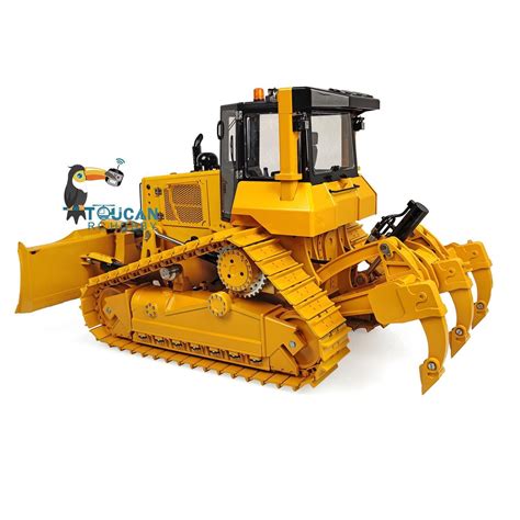 Lesu Aoue Dt Crawler Dozer Bulldozer Hydraulic Rc Truck Model