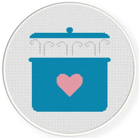 Soup Love Cross Stitch Pattern Daily Cross Stitch