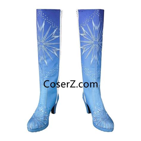 Frozen 2 Elsa Boots, Elsa Frozen 2 Shoes Winter Boots Adult Kids – Coserz