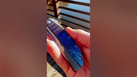 Beautiful Dustin Turpin Strife Custom Folding Knife 🔪 Youtube