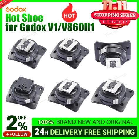 Godox Speedlite V Godox V III Hotshoe Flash Hot Shoe Adapter