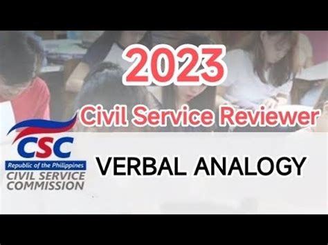 Cse Reviewer Verbal Analogy Youtube