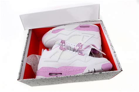 Air Jordan 4 White Oreo Pink - FlightKickz